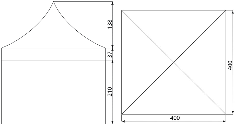 Схема шатра 4х4